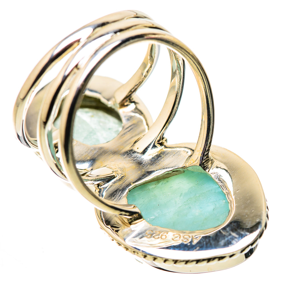 Aquamarine Rings handcrafted by Anasilvercos - RING134489 - Photo 3