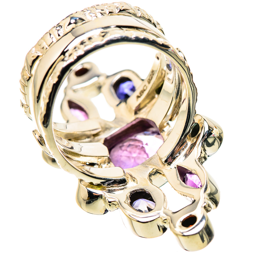 Amethyst Rings handcrafted by Anasilvercos - RING134508 - Photo 3