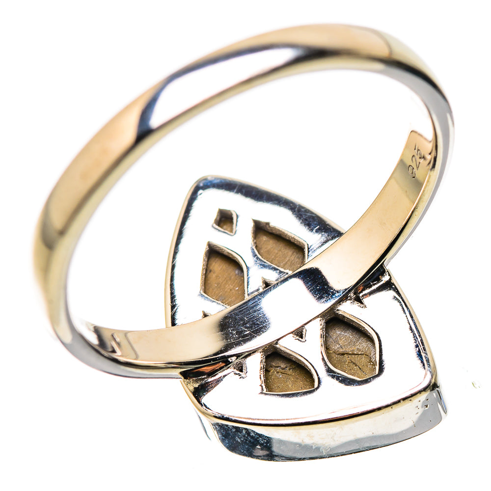 AAA Canadian Ammolite Rings handcrafted by Anasilvercos - RING134555