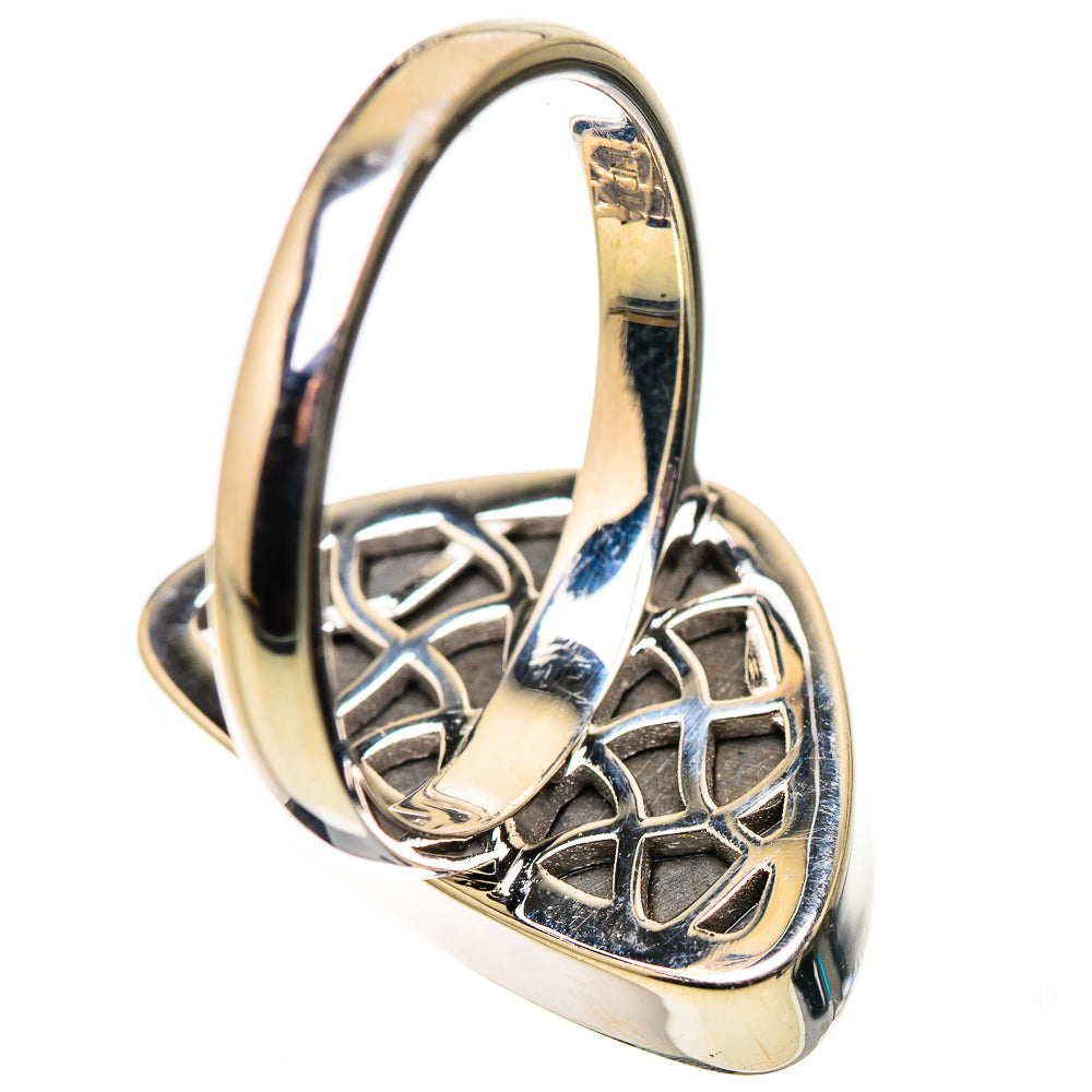 AAA Canadian Ammolite Rings handcrafted by Anasilvercos - RING134560