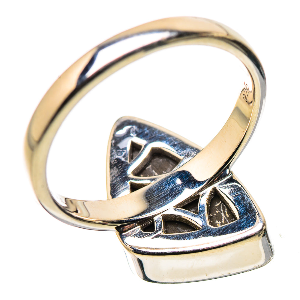 AAA Canadian Ammolite Rings handcrafted by Anasilvercos - RING134567