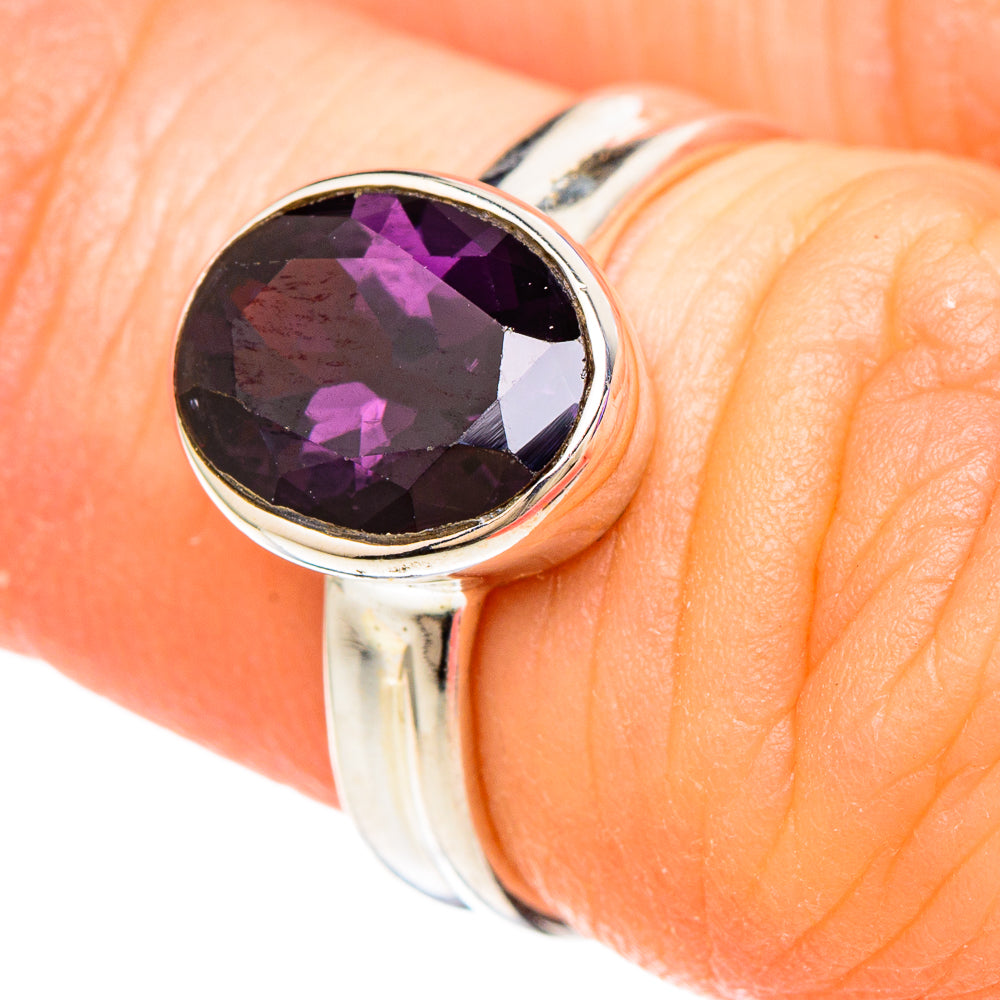 Red Spinel Rings handcrafted by Anasilvercos - RING100006