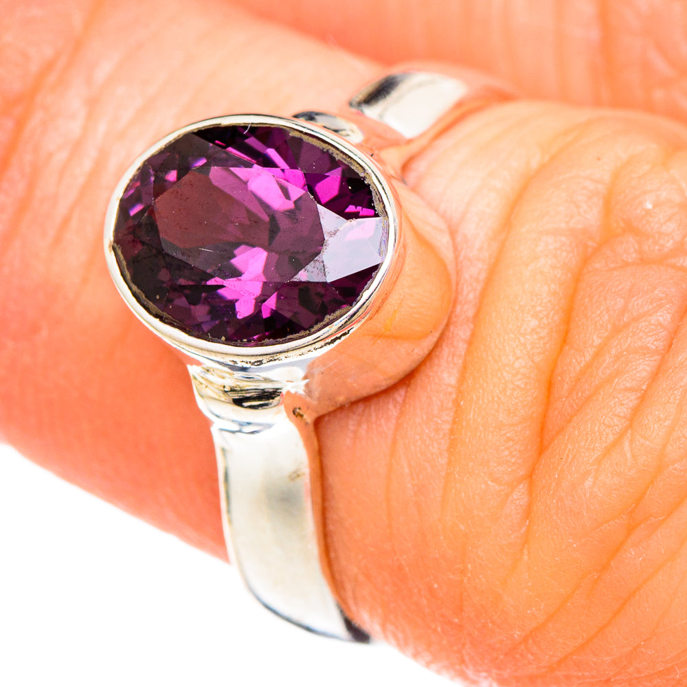 Red Spinel Rings handcrafted by Anasilvercos - RING100007