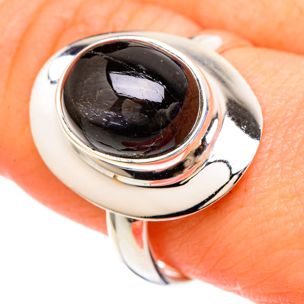 Black Onyx Rings handcrafted by Anasilvercos - RING100019