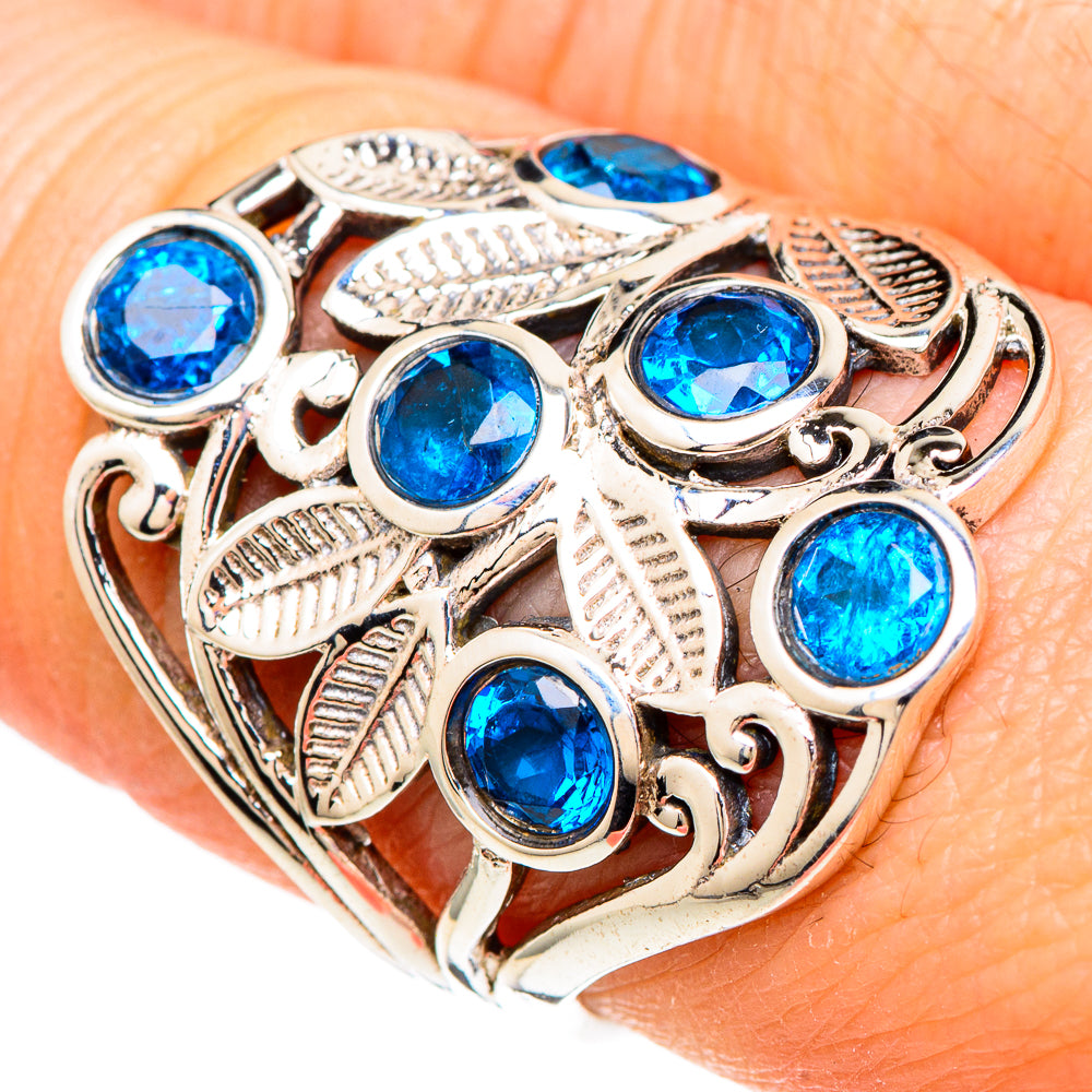Apatite Rings handcrafted by Anasilvercos - RING100066