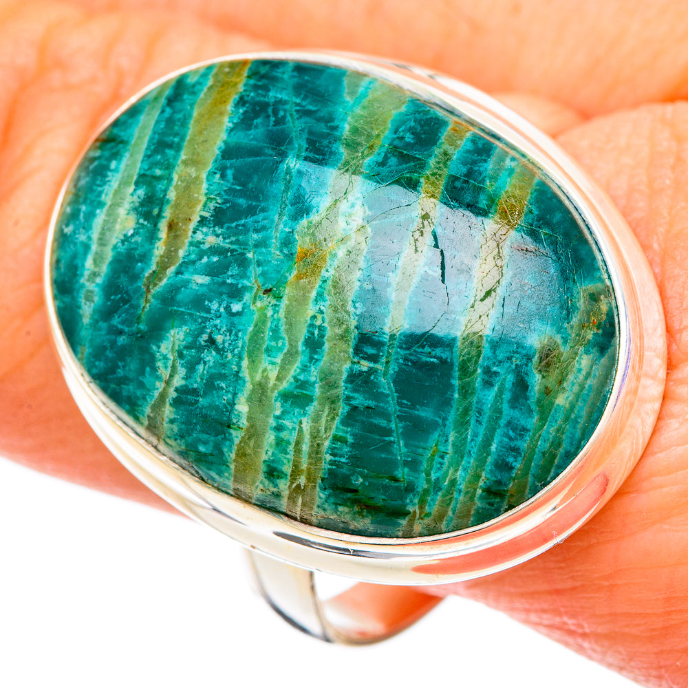 Amazonite Rings handcrafted by Anasilvercos - RING100118