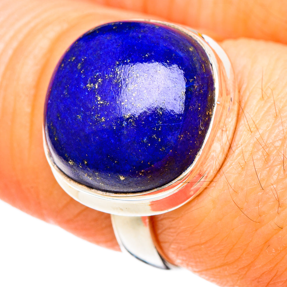 Lapis Lazuli Rings handcrafted by Anasilvercos - RING100172