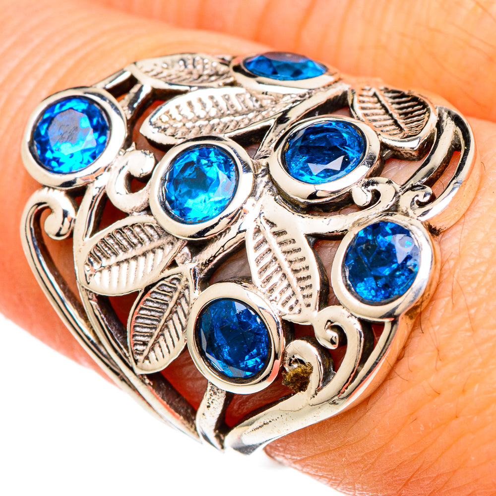 Apatite Rings handcrafted by Anasilvercos - RING100173