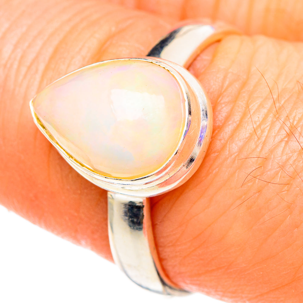 Ethiopian Opal Rings handcrafted by Anasilvercos - RING100232