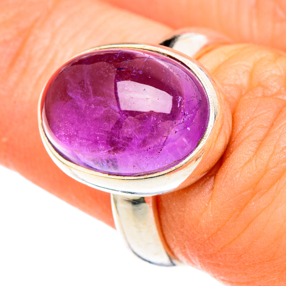 Amethyst Rings handcrafted by Anasilvercos - RING100250