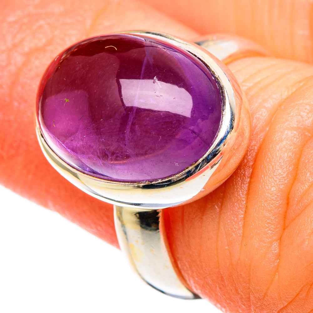 Amethyst Rings handcrafted by Anasilvercos - RING100271