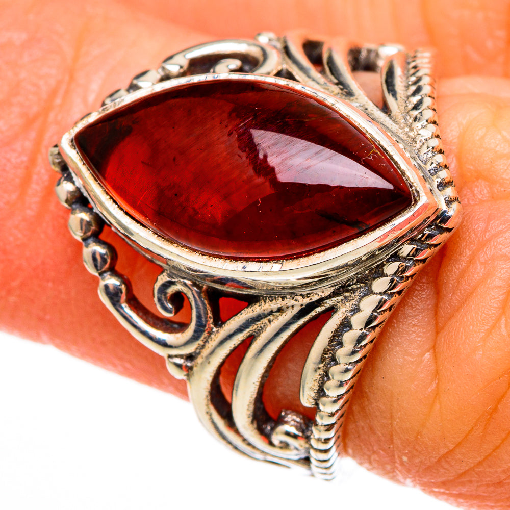 Baltic Amber Rings handcrafted by Anasilvercos - RING100302
