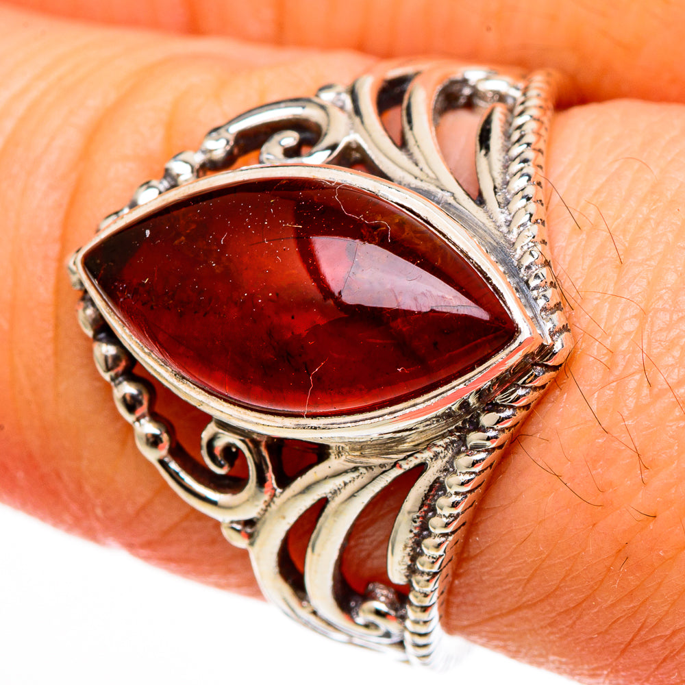 Baltic Amber Rings handcrafted by Anasilvercos - RING100356