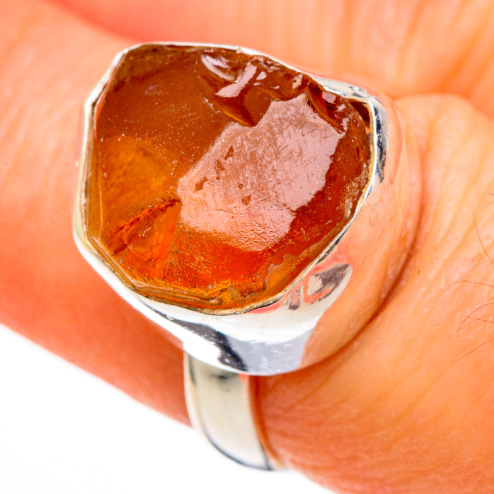 Citrine Rings handcrafted by Anasilvercos - RING100358