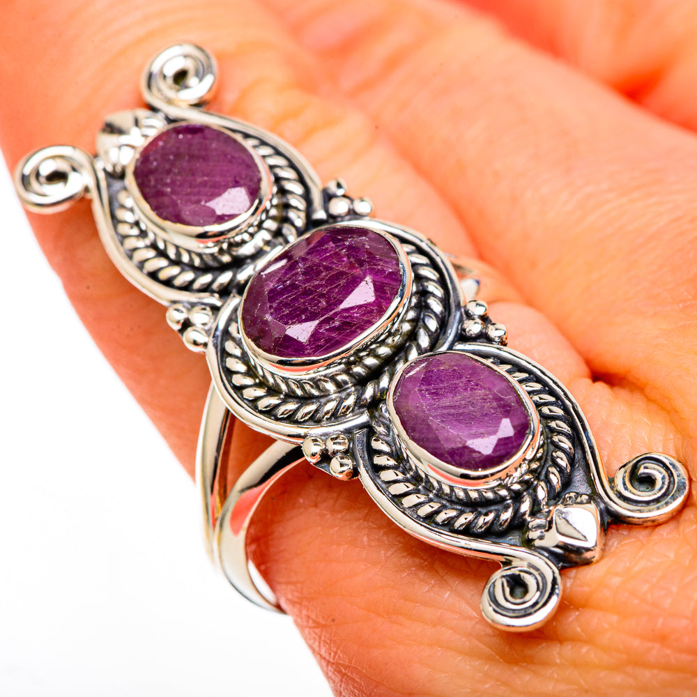 Ruby Rings handcrafted by Anasilvercos - RING100430
