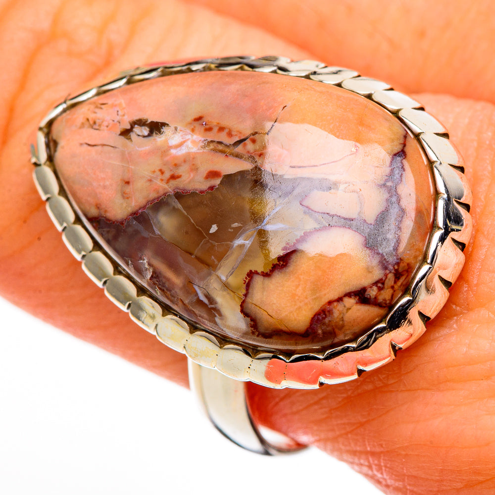 Butterfly Jasper Rings handcrafted by Anasilvercos - RING100439