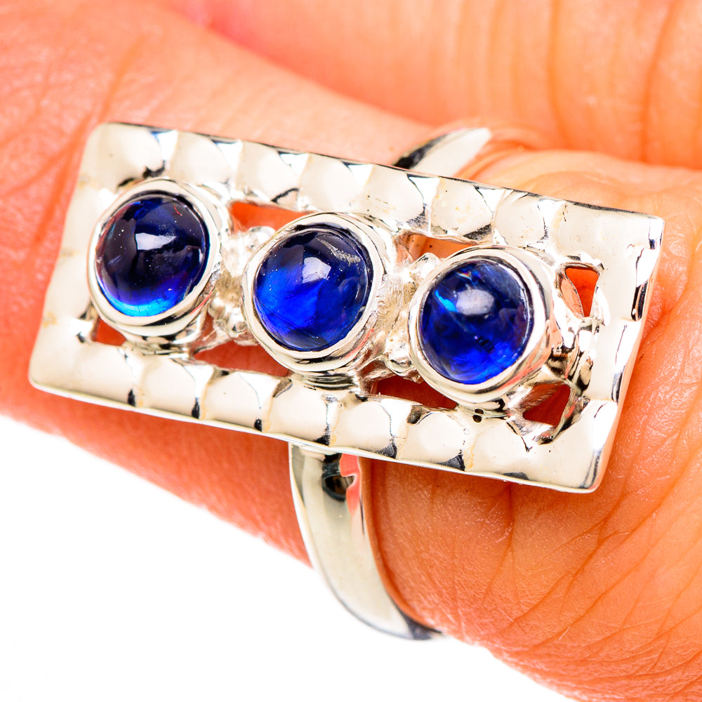 Kyanite Rings handcrafted by Anasilvercos - RING100578