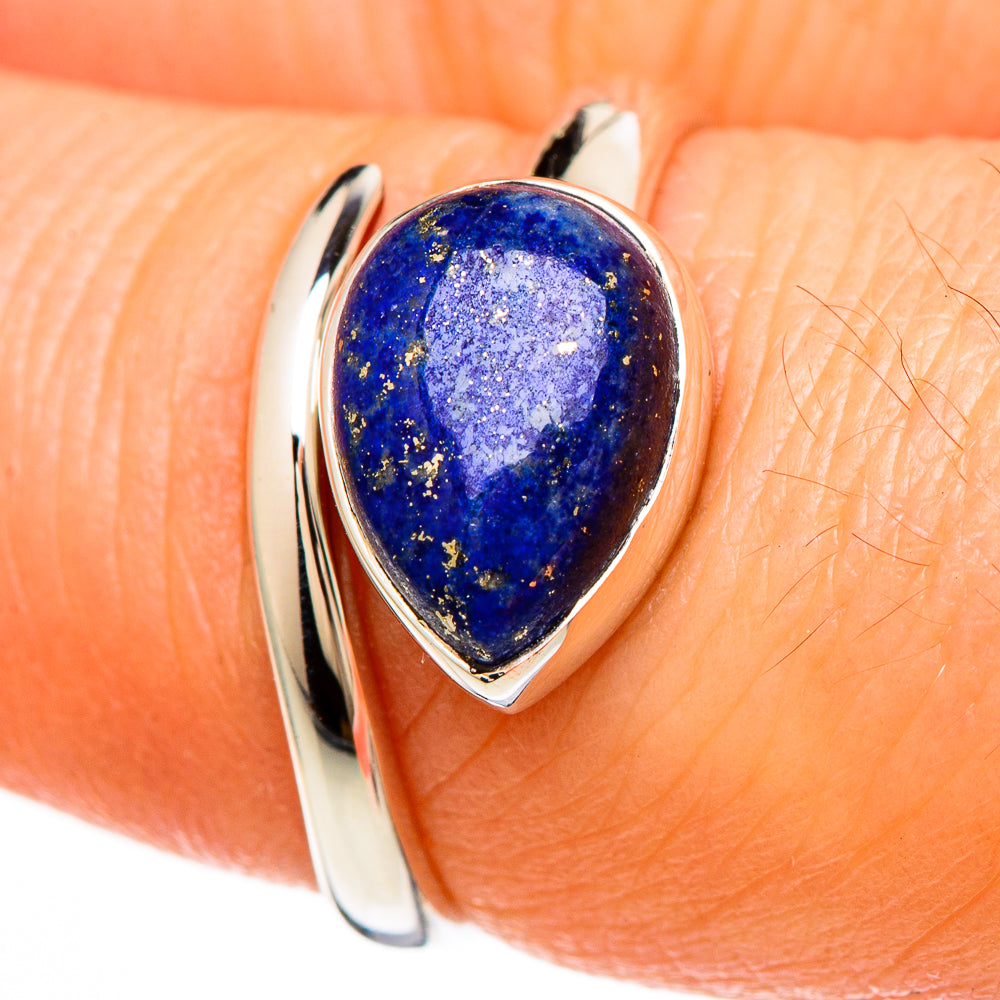 Lapis Lazuli Rings handcrafted by Anasilvercos - RING100602