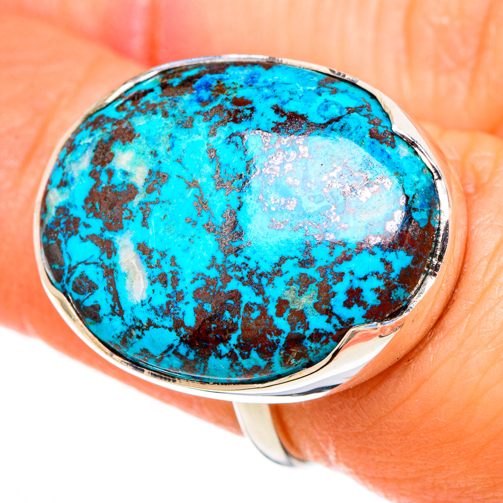 Shattuckite Rings handcrafted by Anasilvercos - RING100605
