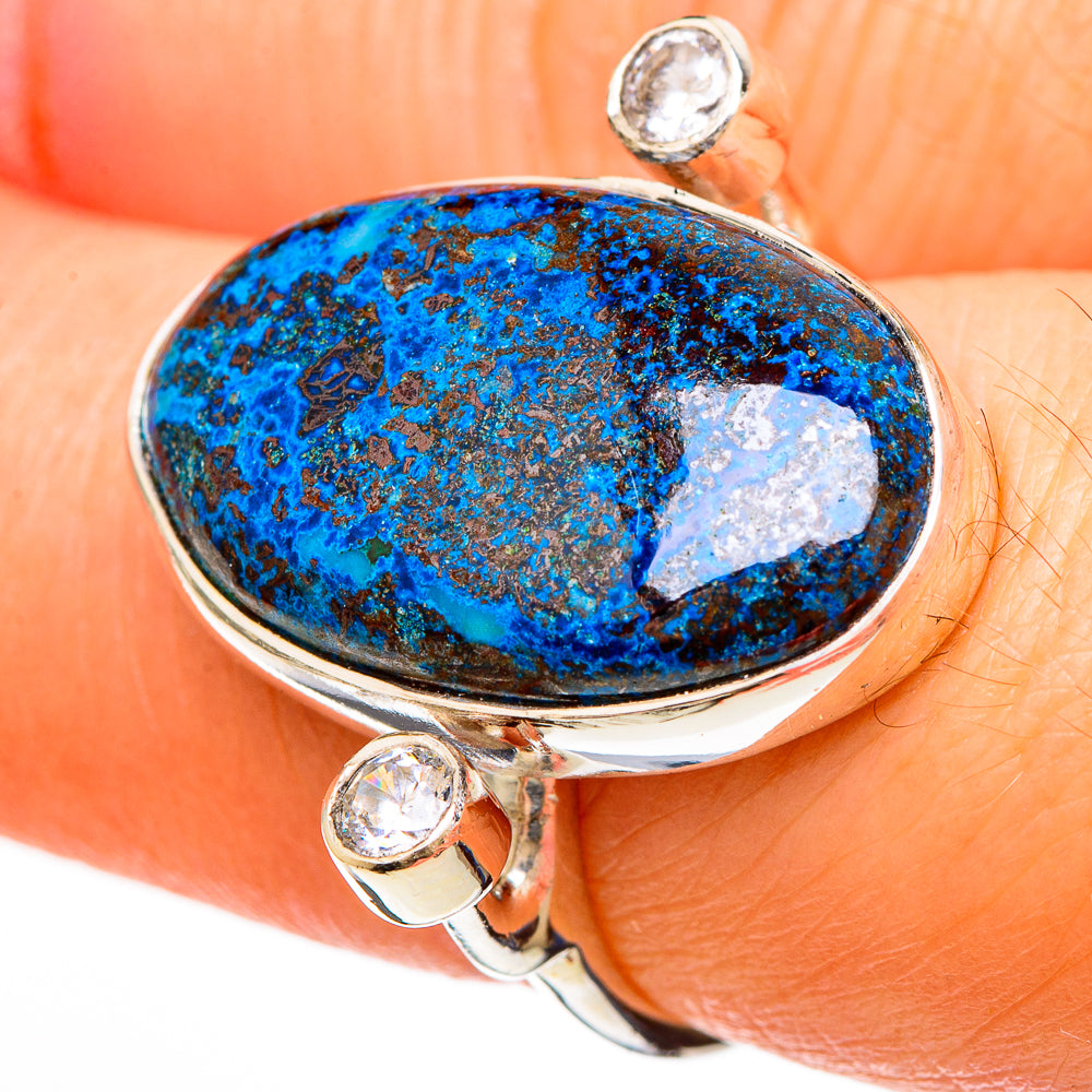 Shattuckite Rings handcrafted by Anasilvercos - RING100645