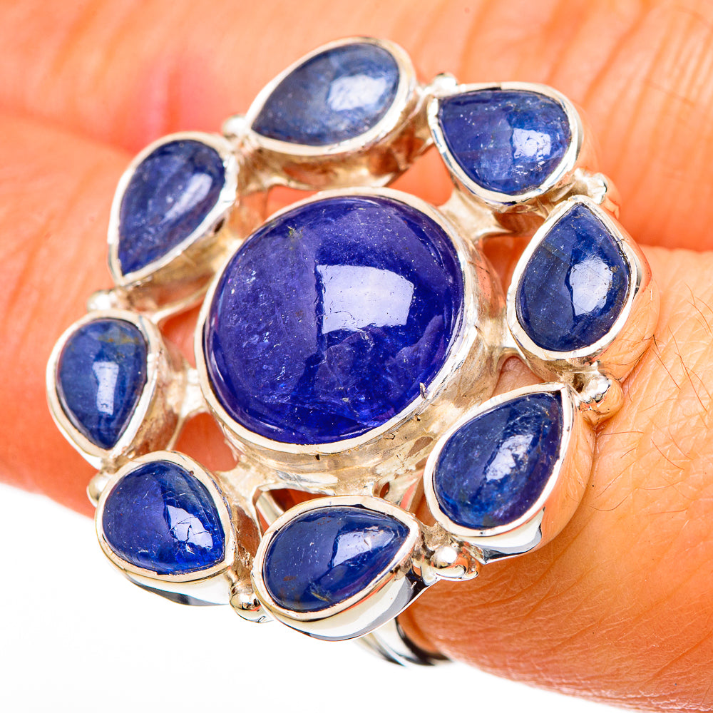 Sapphire Rings handcrafted by Anasilvercos - RING100684