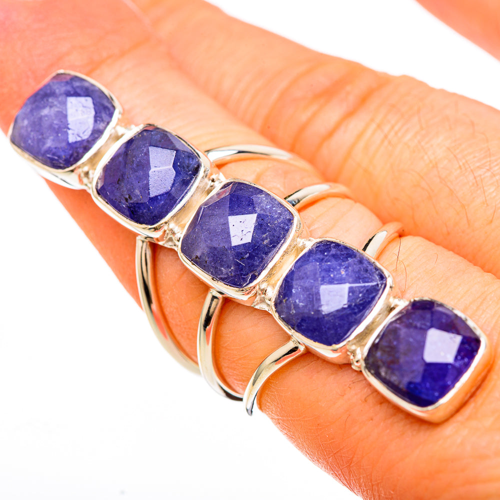 Sapphire Rings handcrafted by Anasilvercos - RING100694