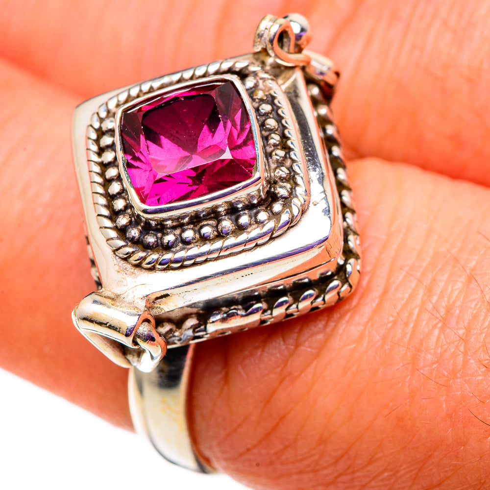 Garnet Rings handcrafted by Anasilvercos - RING100866