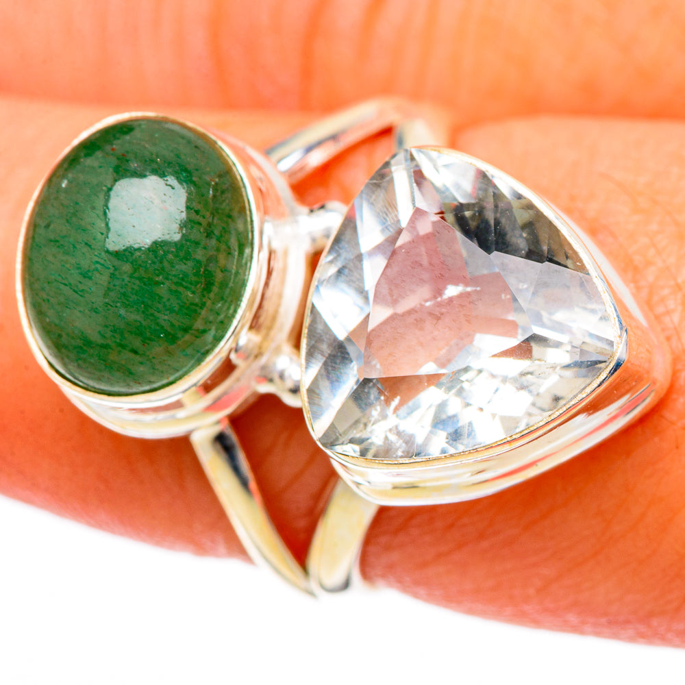 White Quartz Rings handcrafted by Anasilvercos - RING101029