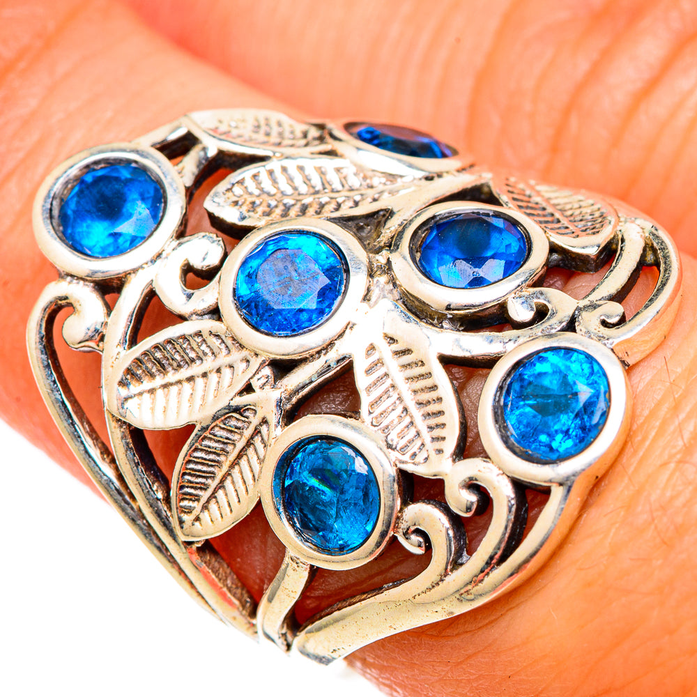 Apatite Rings handcrafted by Anasilvercos - RING101056