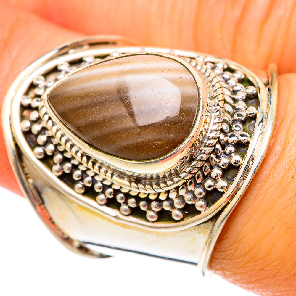 Imperial Jasper Rings handcrafted by Anasilvercos - RING101061