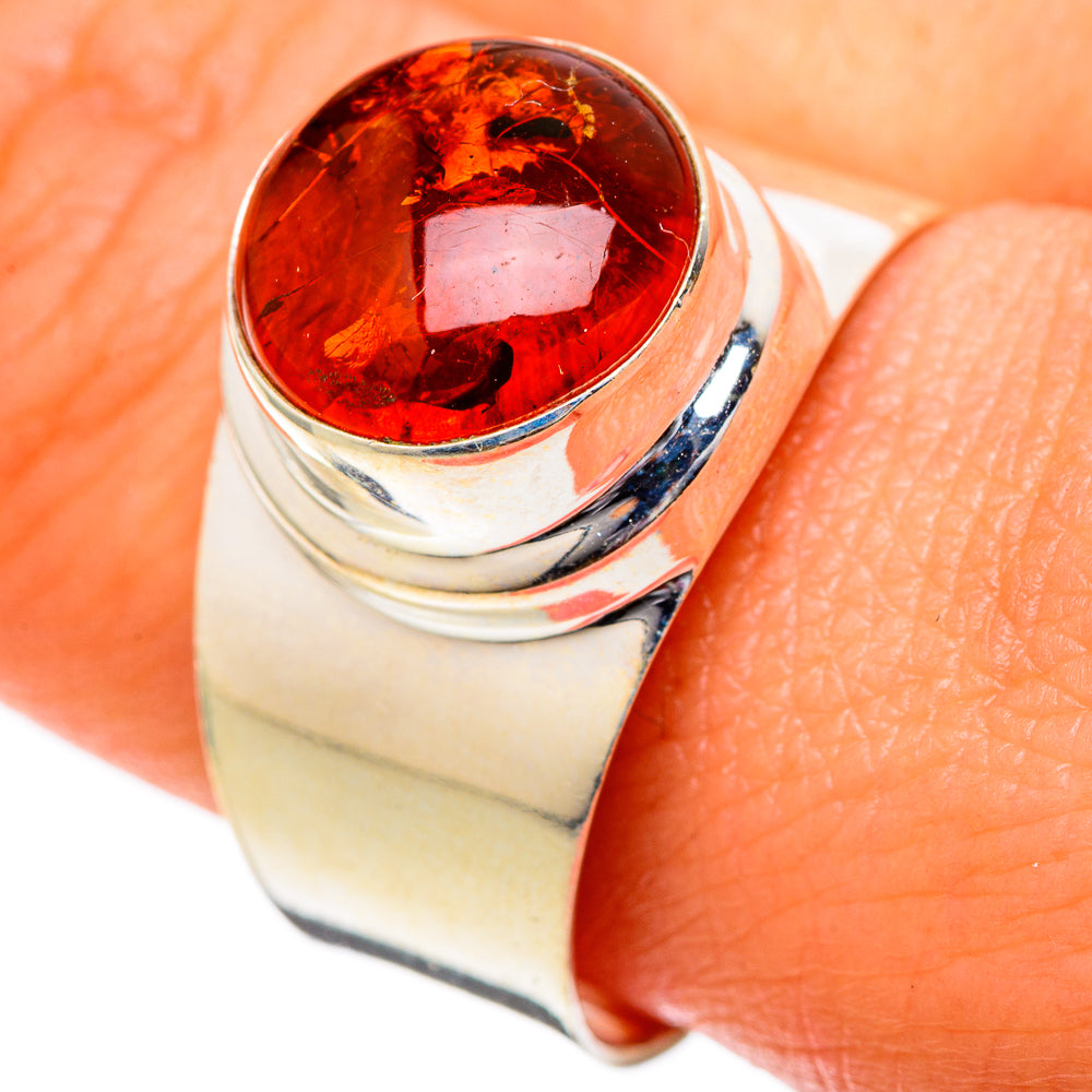 Baltic Amber Rings handcrafted by Anasilvercos - RING101064