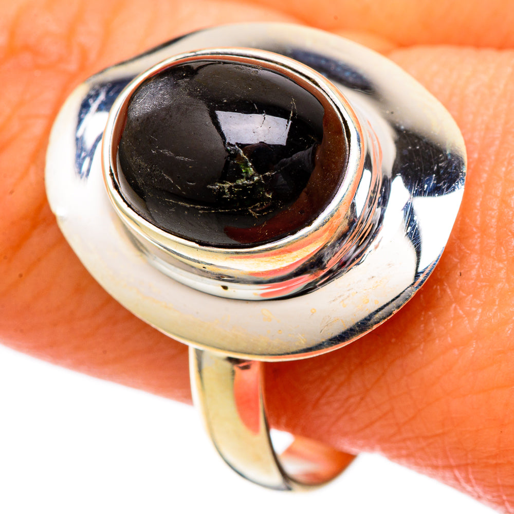 Black Onyx Rings handcrafted by Anasilvercos - RING101074