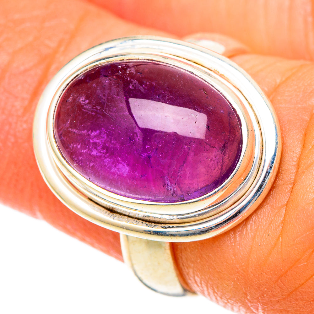 Amethyst Rings handcrafted by Anasilvercos - RING101097
