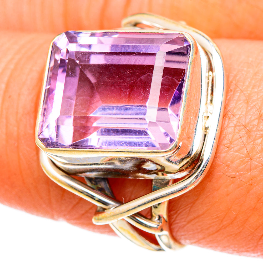 Amethyst Rings handcrafted by Anasilvercos - RING101218
