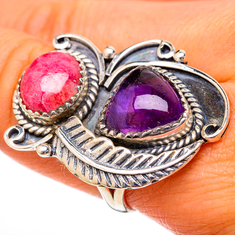 Amethyst Rings handcrafted by Anasilvercos - RING101229