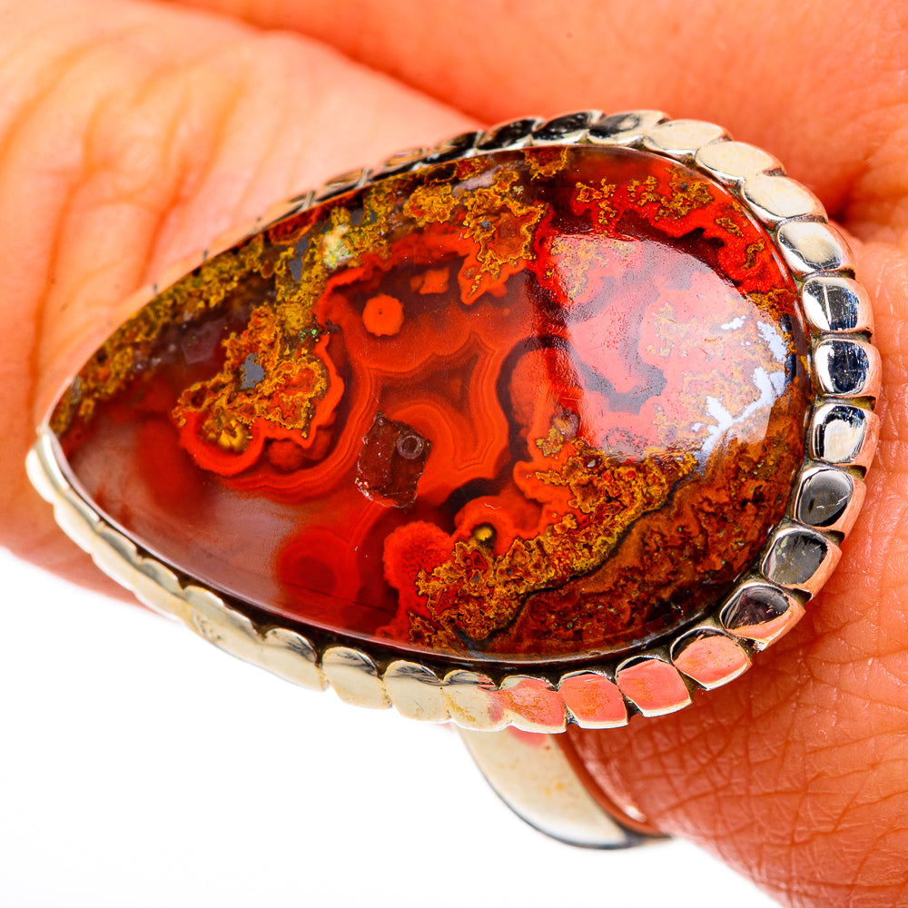 Moroccan Agate Rings handcrafted by Anasilvercos - RING101240