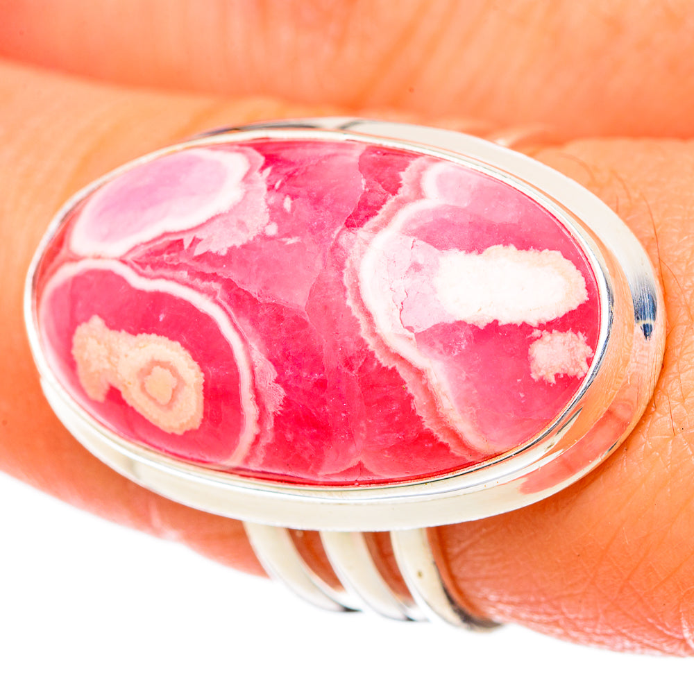Rhodochrosite Rings handcrafted by Anasilvercos - RING101284