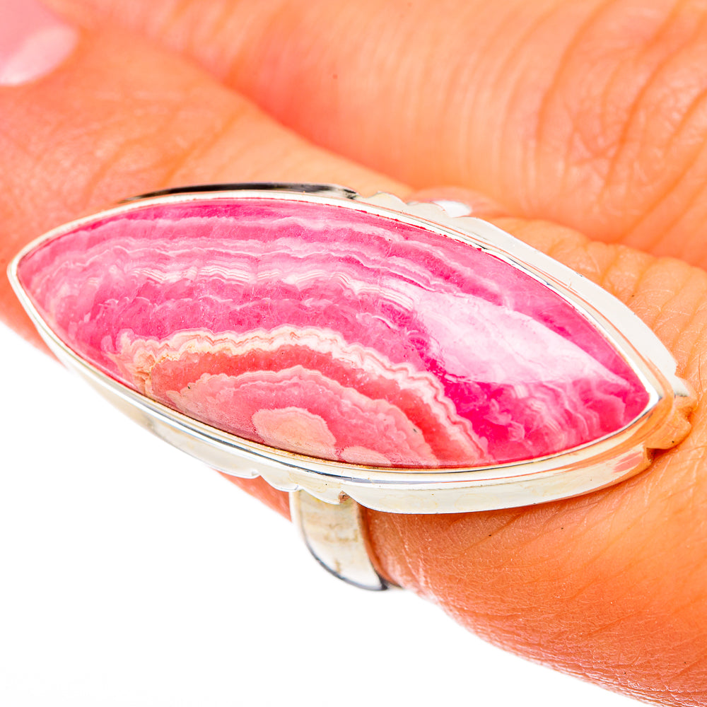 Rhodochrosite Rings handcrafted by Anasilvercos - RING101287