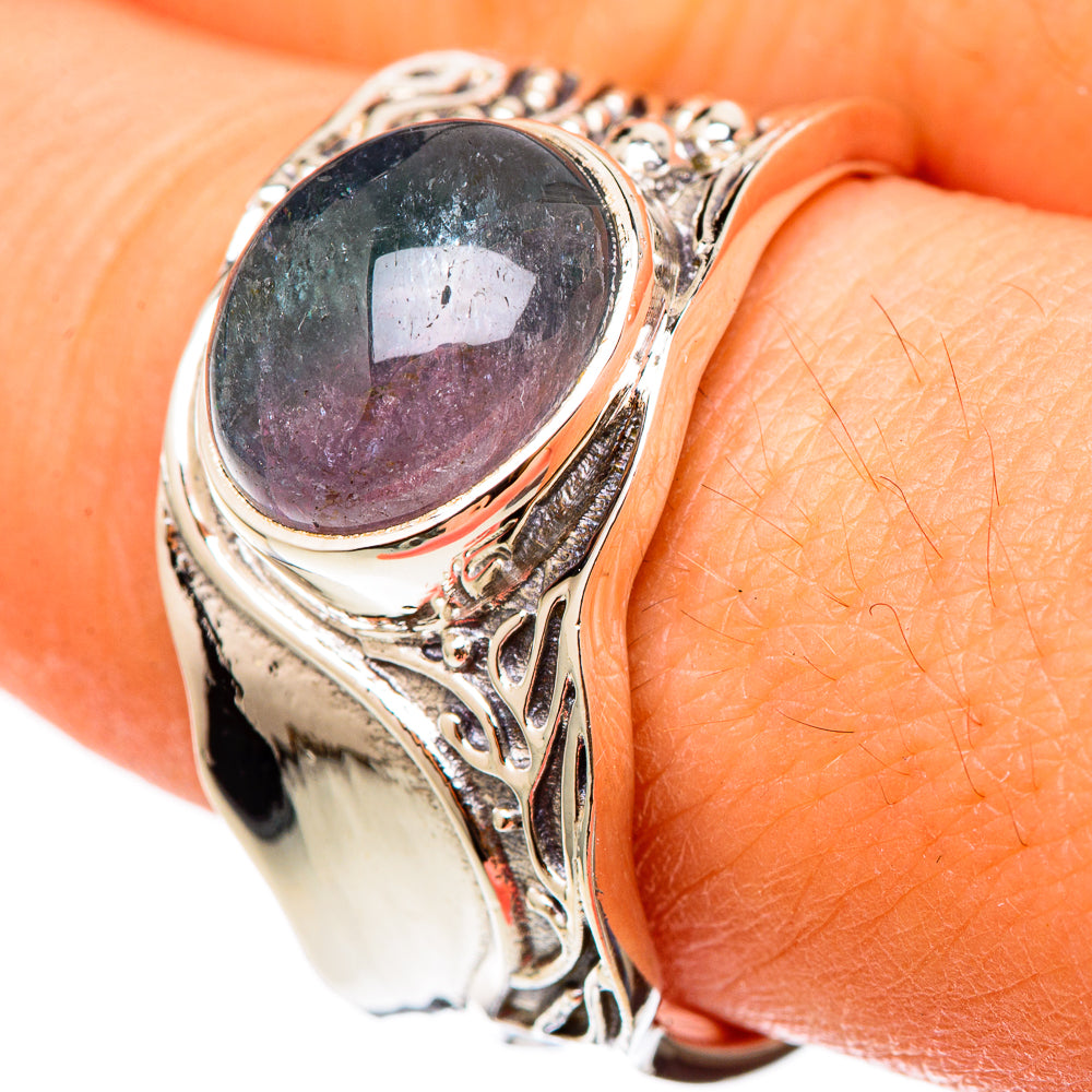 Watermelon Tourmaline Rings handcrafted by Anasilvercos - RING101352