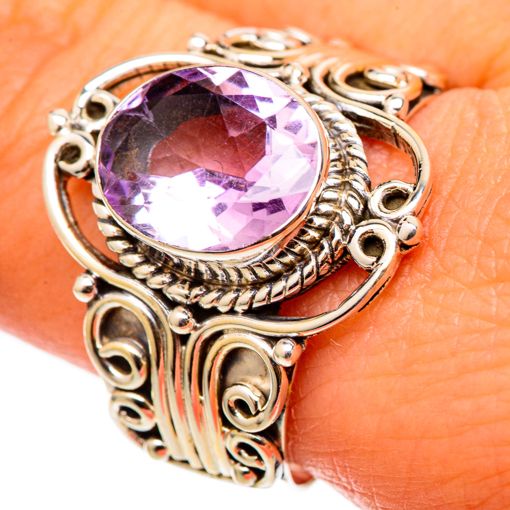 Amethyst Rings handcrafted by Anasilvercos - RING101433