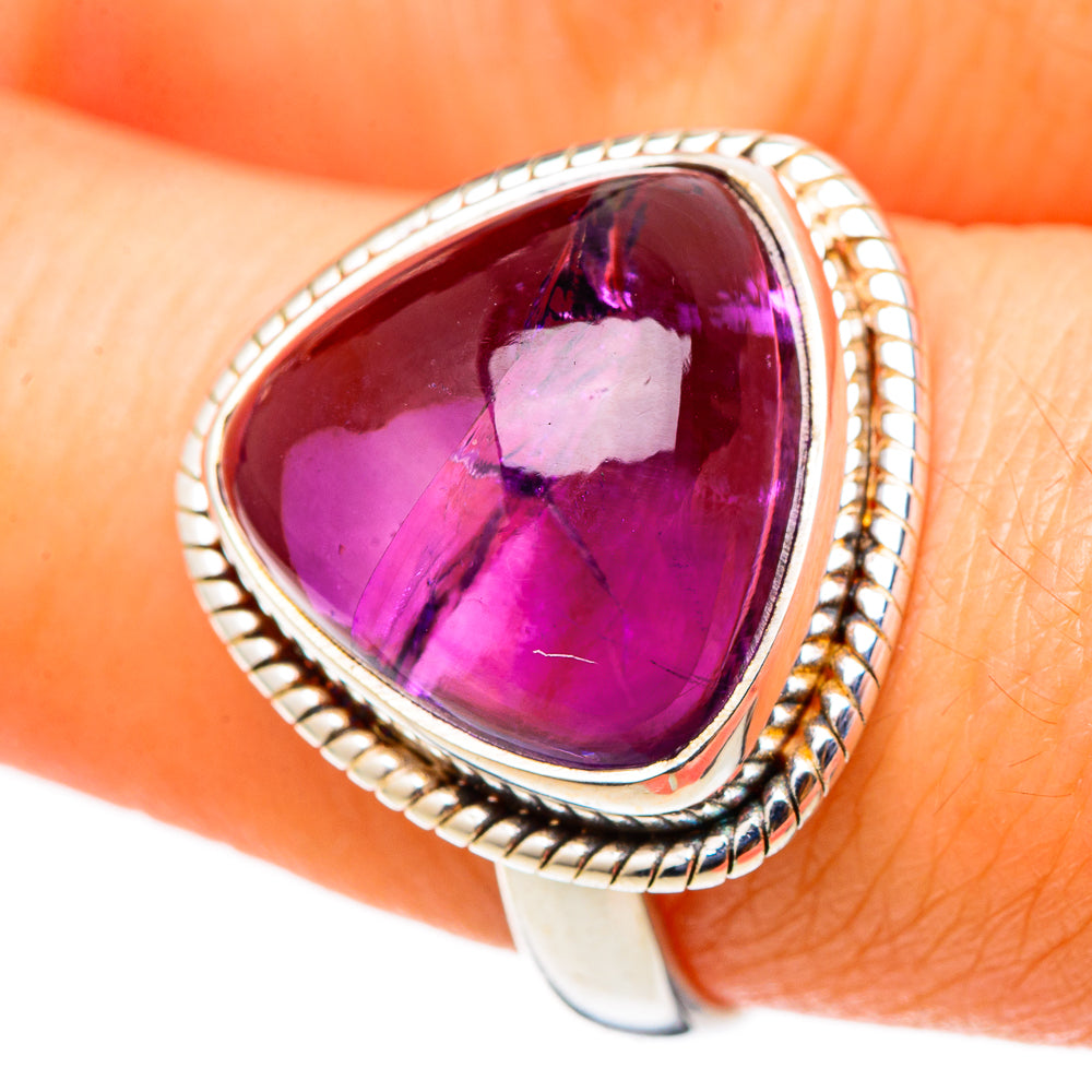 Amethyst Rings handcrafted by Anasilvercos - RING101489