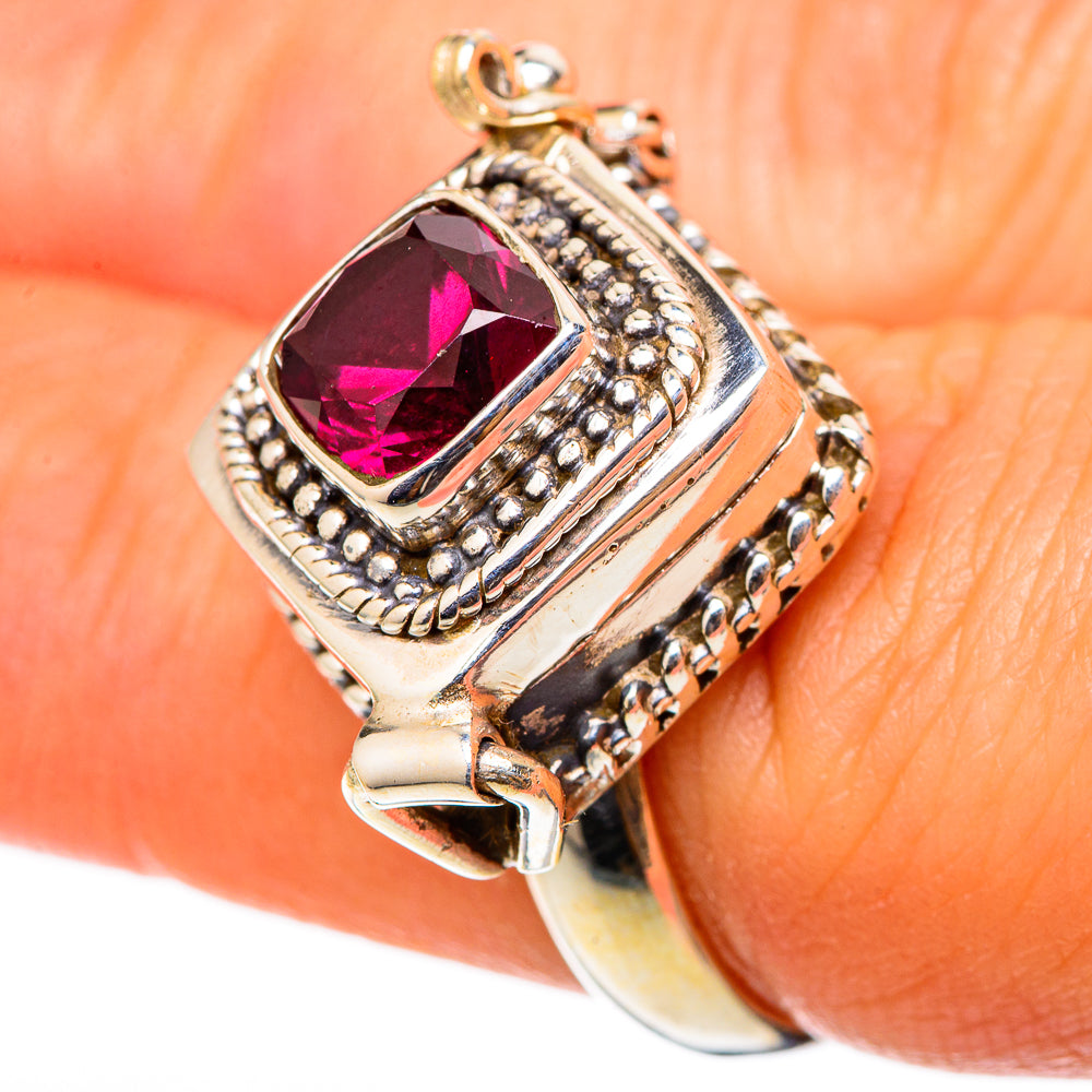 Garnet Rings handcrafted by Anasilvercos - RING101500