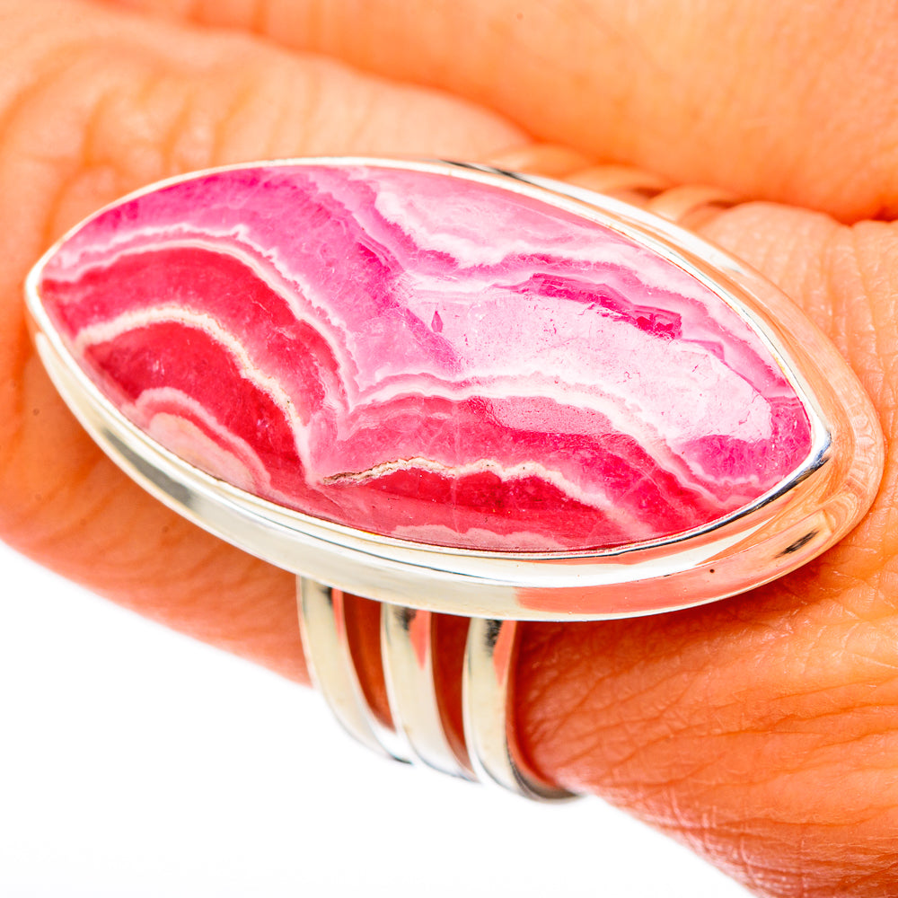 Rhodochrosite Rings handcrafted by Anasilvercos - RING101555