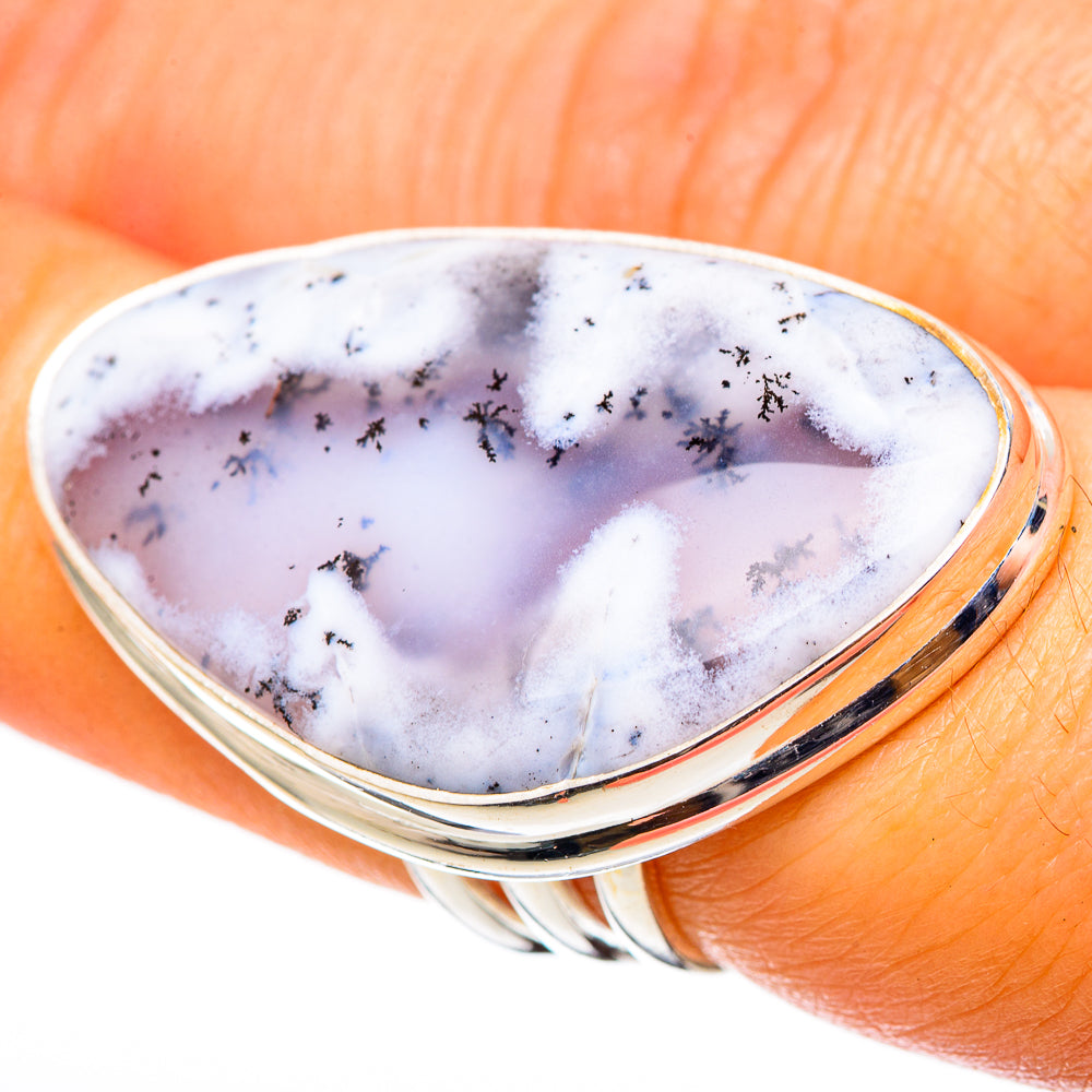 Dendritic Opal Rings handcrafted by Anasilvercos - RING101564