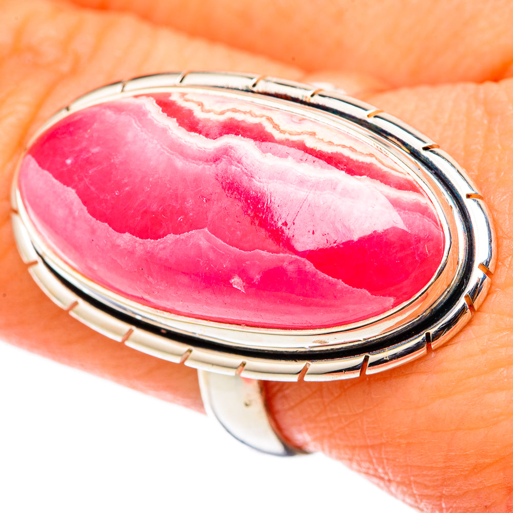 Rhodochrosite Rings handcrafted by Anasilvercos - RING101576