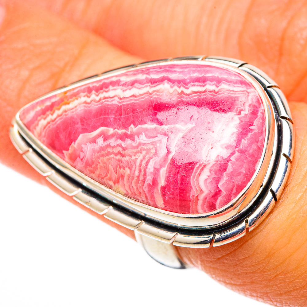 Rhodochrosite Rings handcrafted by Anasilvercos - RING101596