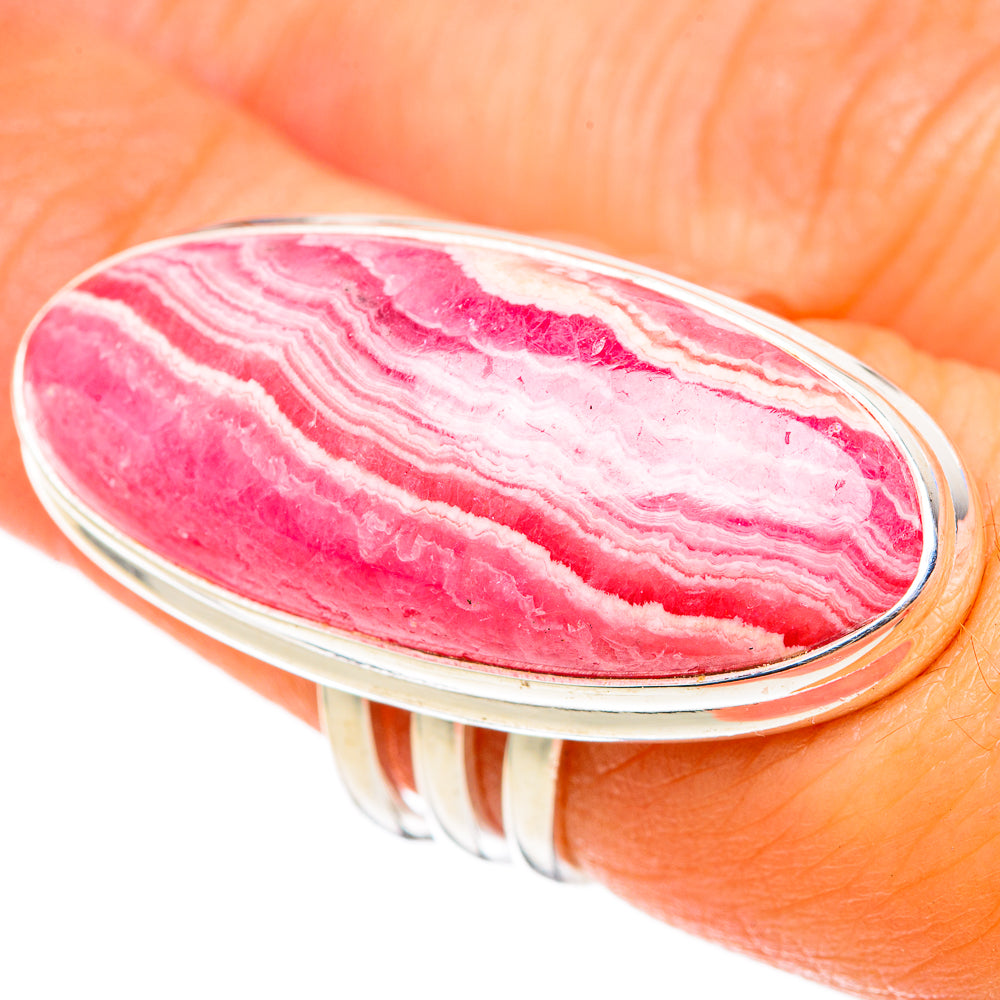 Rhodochrosite Rings handcrafted by Anasilvercos - RING101598