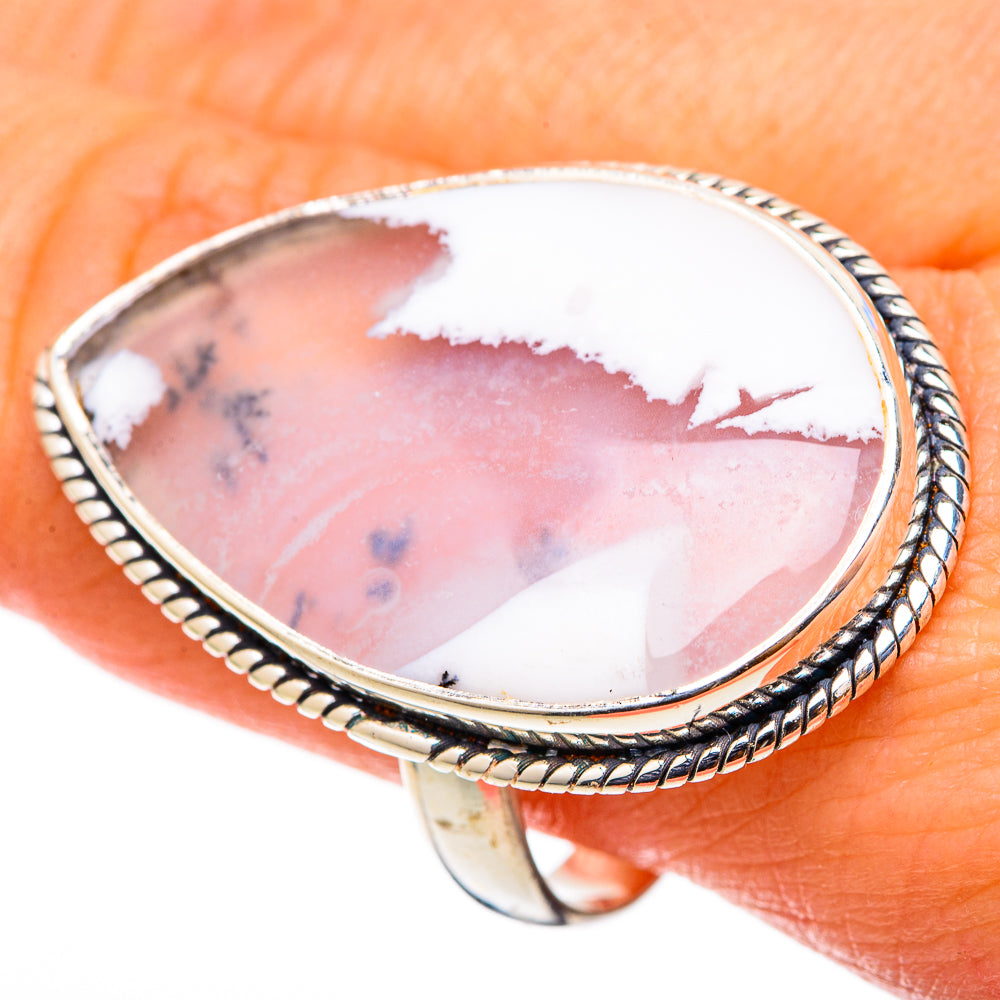 Dendritic Opal Rings handcrafted by Anasilvercos - RING101603