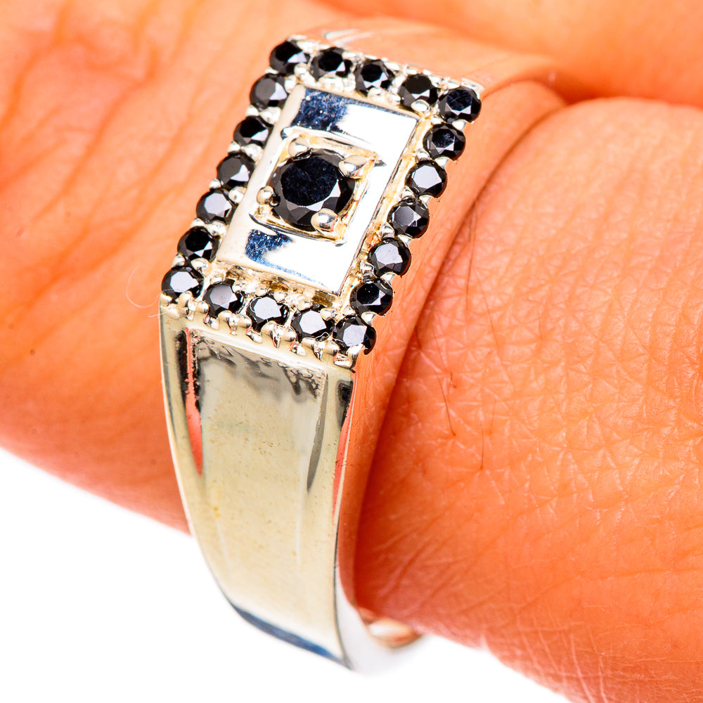 Black Onyx Rings handcrafted by Anasilvercos - RING101648