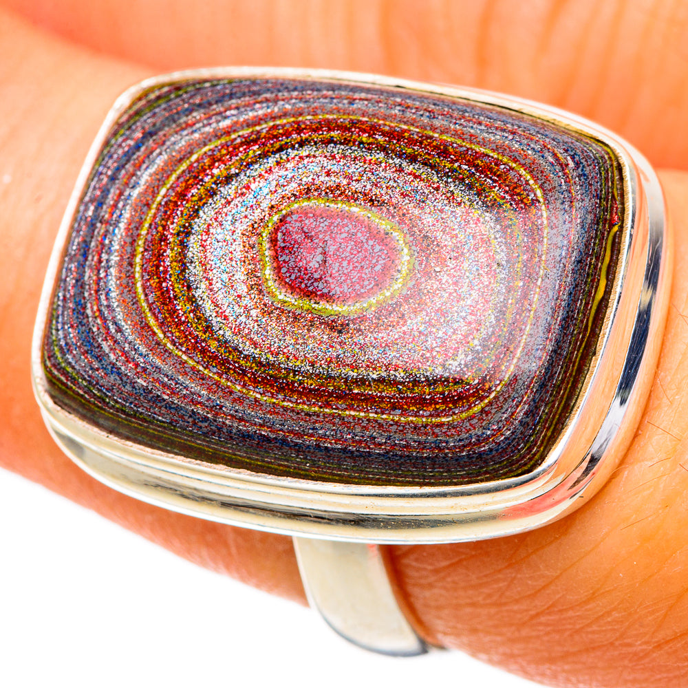 Fordite Rings handcrafted by Anasilvercos - RING101662